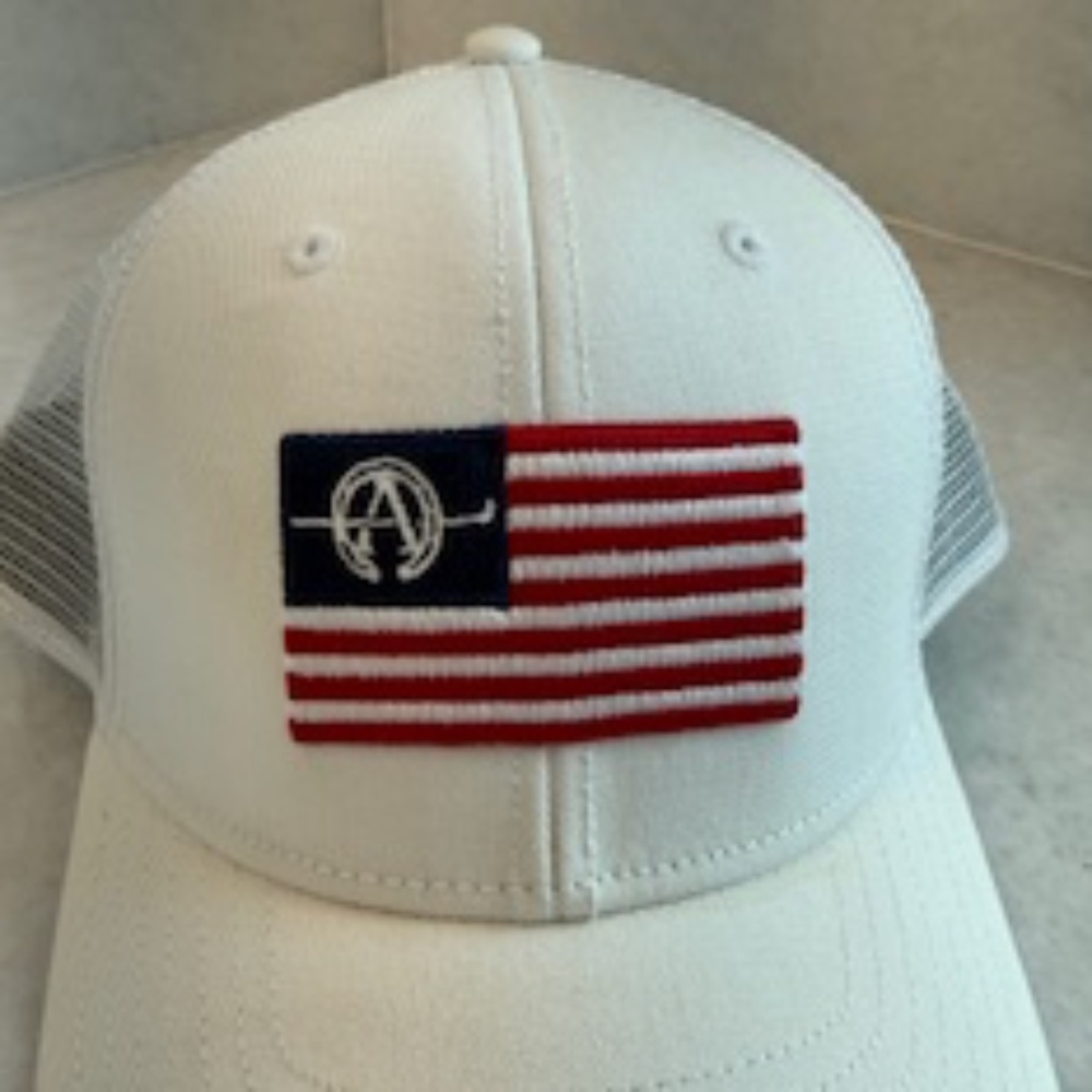 BRAND NEW- American Flag Golf Hat